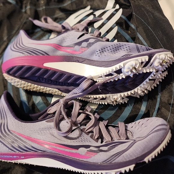 NEW Saucony endorphin 3 road running shoe dusk 6.5 - Picture 11 of 13